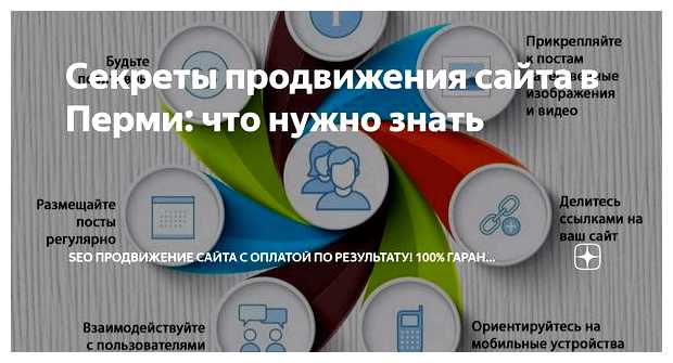 Что нужно знать для продвижения сайта